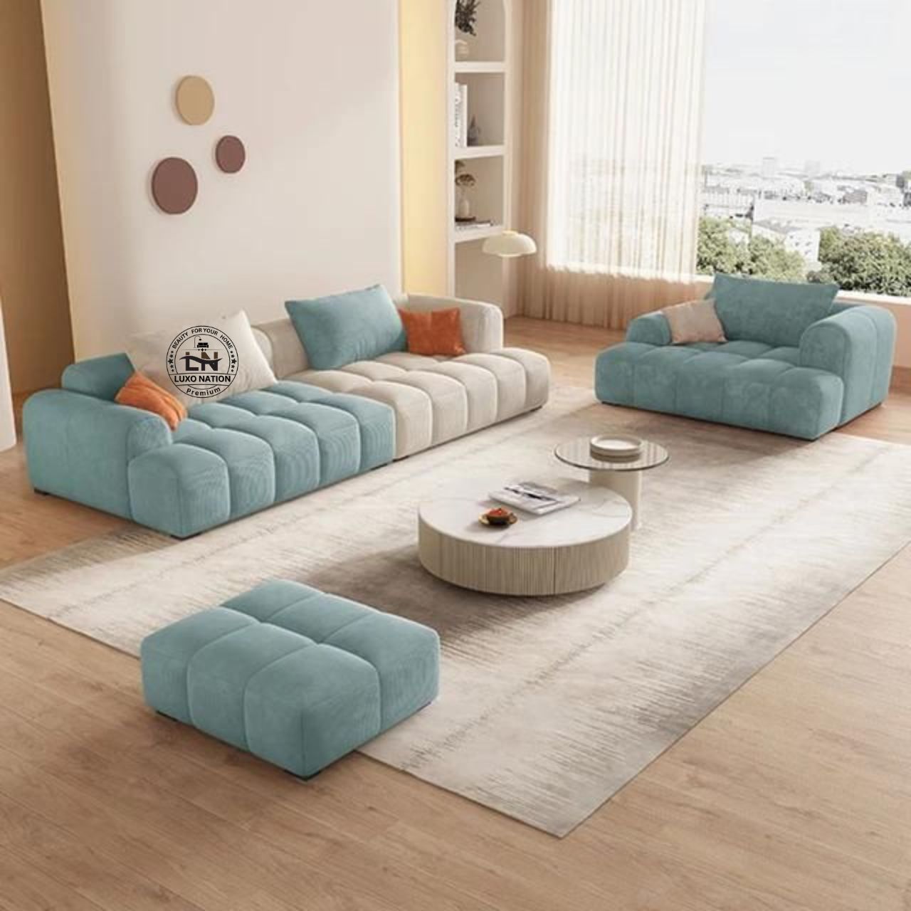 Luxo Nation Premium Sofa – Elegant Design & Cozy Seating High-Quality